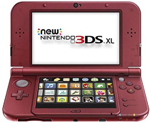 Nintendo 3DS - Metallic Red - Japanese Import - Good